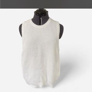 J. Crew Ivory Knit Top
